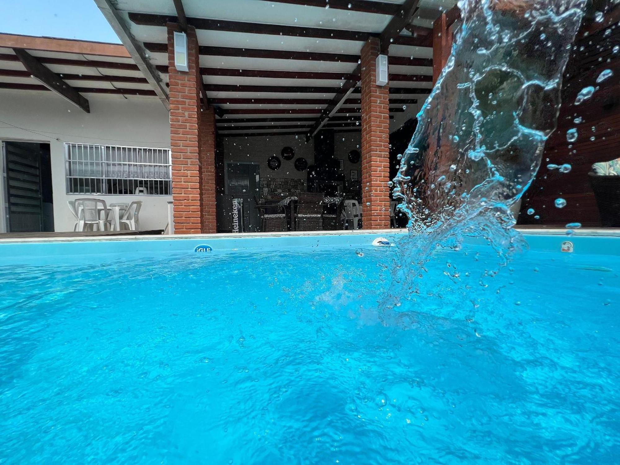 Casa Agradavel Com Piscina, A Poucos Passos Da Praia Peruíbe Buitenkant foto